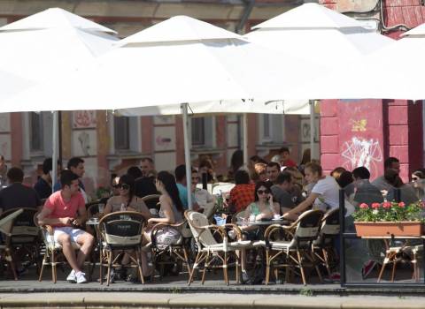 Belle donne rumene piazza 2013 Timisoara