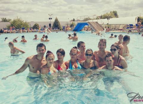 Divertimento in vacanza in Romania sulle piscine