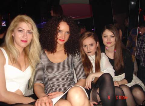 Ragazze modelle di Timisoara in discoteca Heaven 3-05-2014