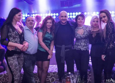 Festa con belle ragazze di Romania in vacanza 11-01-2014