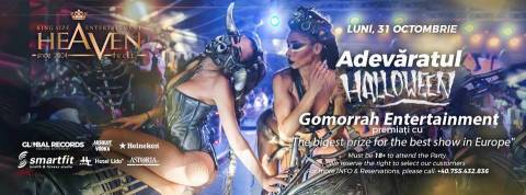 Halloween party 2016 in Romania, festa con belle ragazze