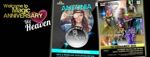 Show con Patrizze live Ibiza nella discoteca Heaven di Timisoara